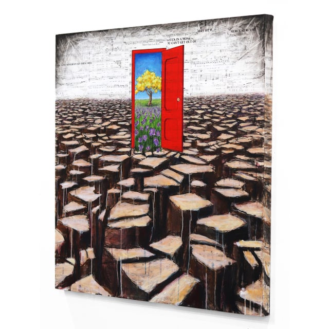 "Like All My Dreams" Original Artwork by Robert Lebsack For Sale In Los Angeles - Image 6 of 9