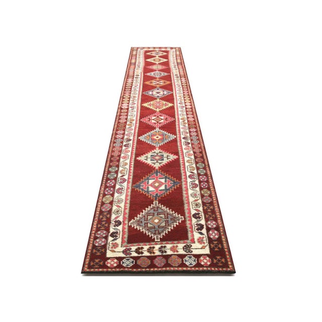 1960s 1960s Turkish Oushak Runner For Sale - Image 5 of 7