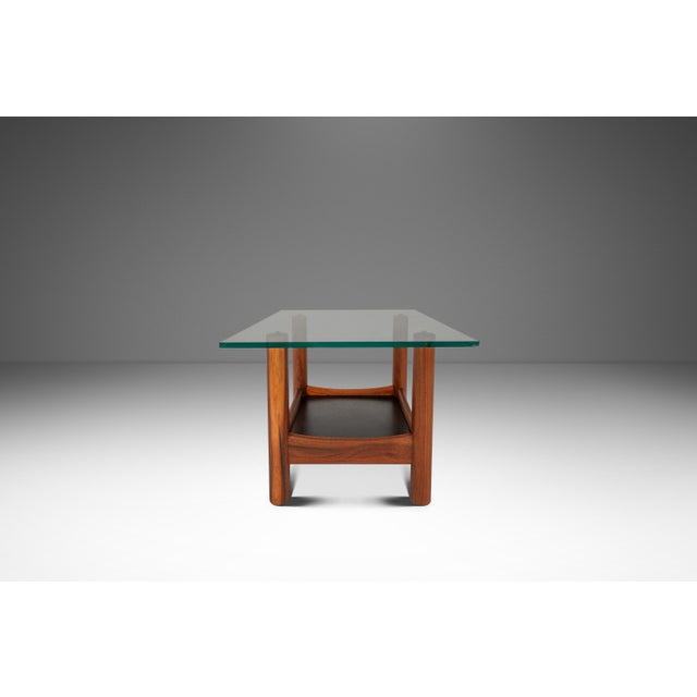 Set of Two (2) Tubular Glass-Top End Tables After Adrian Pearsall for Craft Associates, C. 1960s For Sale In Orlando - Image 6 of 18