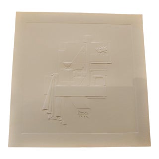 Michael Graves' Late 20th Century Embossed Work on Paper For Sale