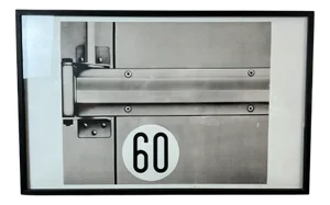 Peter Klasen, Composition, 1974, Screenprint, Framed