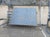 Handwoven Cotton Area Rug, Grey, Sky Blue, Green and Cream Geometric Dhurrie - 8'x10' For Sale - Image 12 of 13