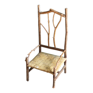 1950s Small Twig Chair for Decor