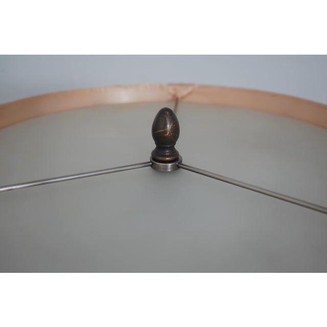 Arts & Crafts Quoizel Bronze Arts & Crafts Floor Lamp For Sale - Image 3 of 11