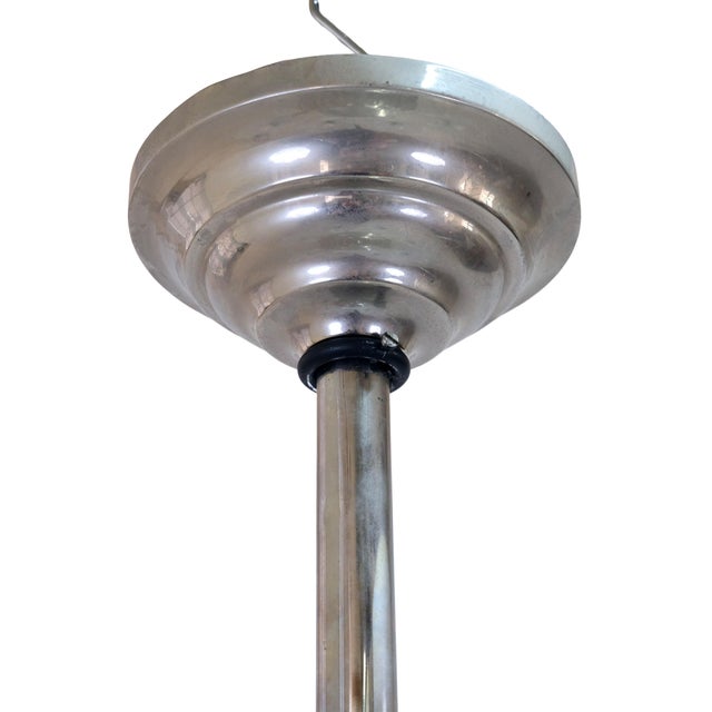 Ceiling Lamp with Metal Mount, 1930s For Sale - Image 4 of 13