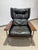 1960s Sven Ivar Dysthe for Dokka Attrb 7001h Leather and Rosewood Chair and Ottoman Set For Sale In Tampa - Image 6 of 12