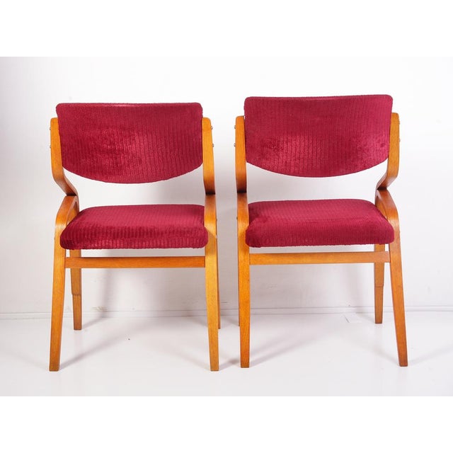 Side Chairs by Ludvik Volak, 1970s, Set of 2 For Sale - Image 4 of 9