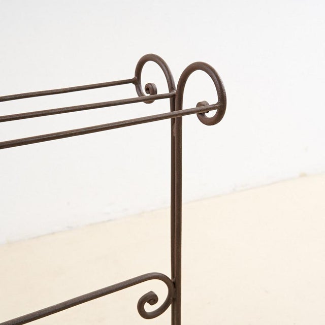 Wrought iron towel holder height: 75 width: 62 depth: 24 additional information style: vintage production period: 1890 –...
