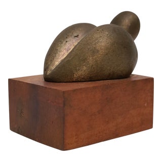 Mid 20th Century Bronze Biomorphic Abstract Sculpture I by David Kozlowski For Sale