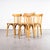 1950s Bentwood Tri Back Dining Chairs in Honey from Baumann, 1950s, Set of 4 For Sale - Image 5 of 10