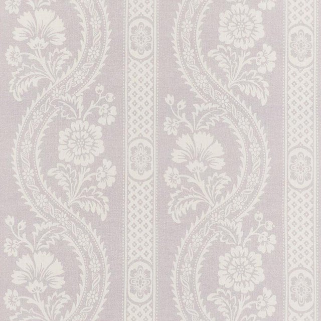 Based on a French document, Versailles is a lush botanical with ogee stripes and winding flowers. Silhouetted against an...
