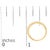 14K Yellow Gold Plated .925 Sterling Silver 1/5 Cttw Diamond Art Deco Style Engagement Ring Bridal Set (I-J Color, I3 Clarity) - Ring - Size 10 For Sale In New York - Image 6 of 6