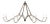 Small Belfair Chandelier by Lowcountry Originals For Sale