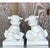 Late 20th Century Vintage Asian Glazed Ceramic Foo Dogs - a Pair For Sale - Image 13 of 14