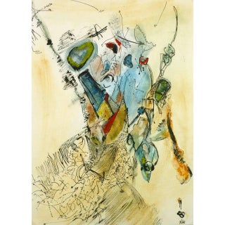 Jorge Miton, Abstract Drawing For Sale
