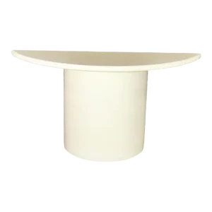 Lacquered Demilune Console
