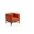 Not Yet Made - Made To Order Loka Lounge Armchair in Orange by Colé Italia For Sale - Image 5 of 7