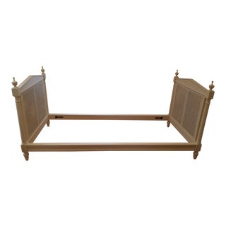 19th Century Louis XVI Style Caned Twin/Day Bed For Sale