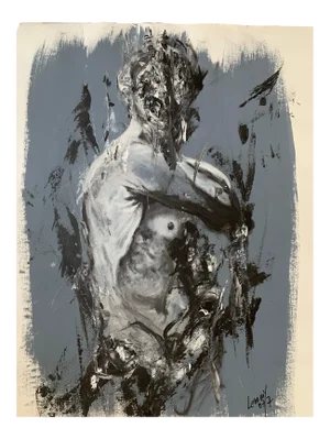 Lemmy Gonthier, Body 2, 2017, Acrylic