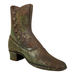Antique Traditional Cast Iron Western Boot Shoe Store Display Doorstop
