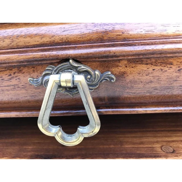 Walnut & Metal Desk For Sale - Image 14 of 18