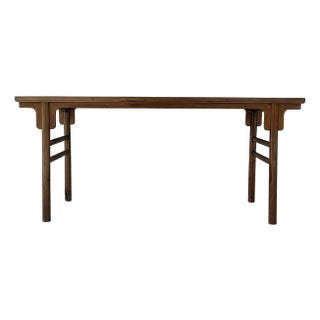 75" Long Antique Chinese Painting Table For Sale