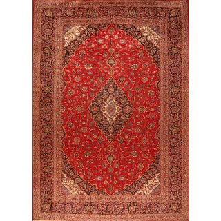 Middle Eastern Hand-Knotted Rug For Sale