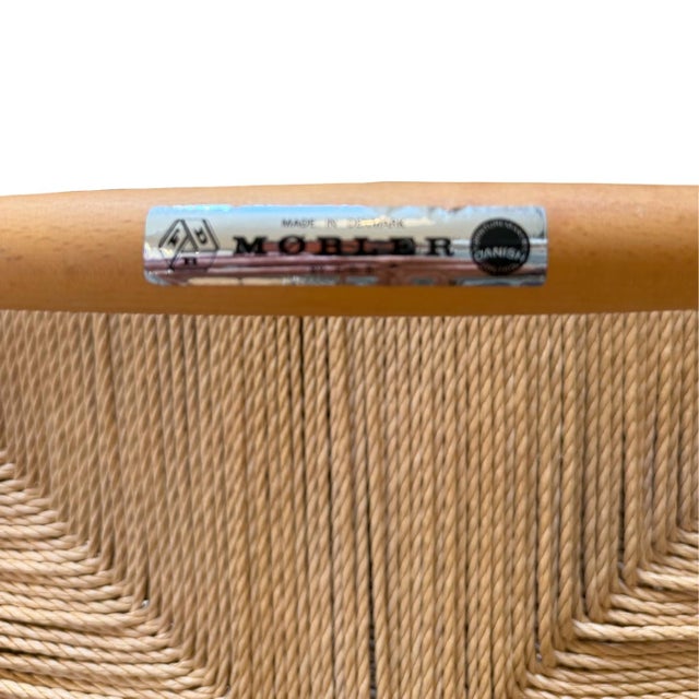 Danish Modern Hans Wegner J16 Rocking Chair for FDB Mobler For Sale - Image 11 of 13