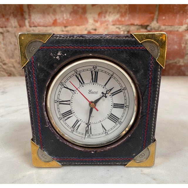 1970s Vintage Gucci Desk Clock Chairish