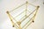 Vintage French Brass Drinks Trolley, 1970s For Sale - Image 4 of 9