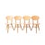 Mid-Century Modern Dining Set with Formica Table and Four Chairs, 1950s, Set of 5 For Sale - Image 9 of 18