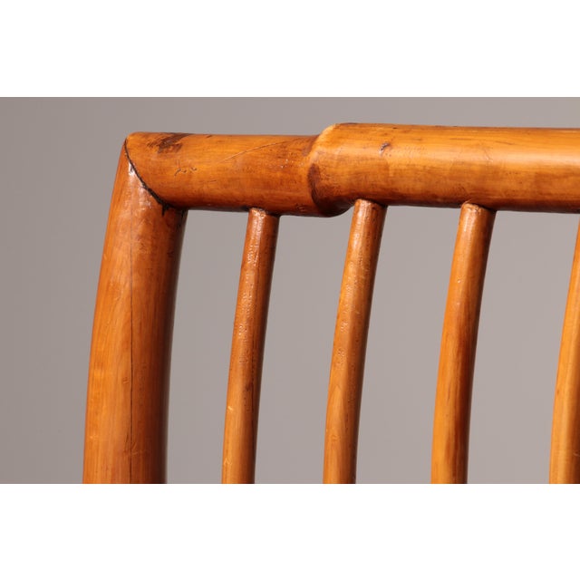 Asian Hongmu Comb-Back Armchairs, 1920, Set of 2 For Sale - Image 6 of 14