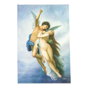 William Adolphe Bouguereau the Abduction of Psyche Masters Study Oil on Linen