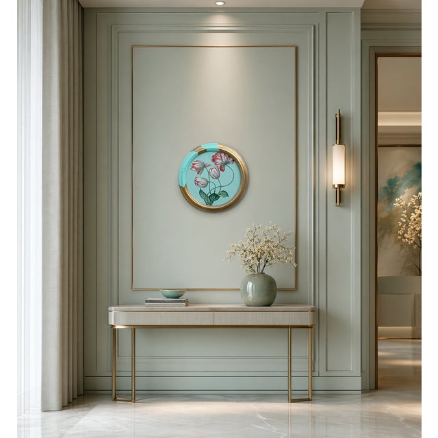 Contemporary Where the Edges Forget to Stay Edges, Painting by Carlos Gamez De Francisco For Sale - Image 3 of 3