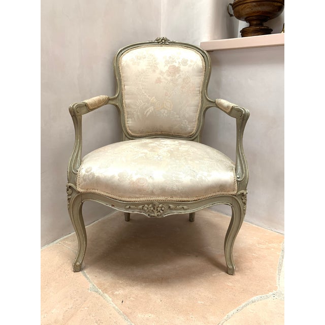 Antique Style French Arm Chair Chairish