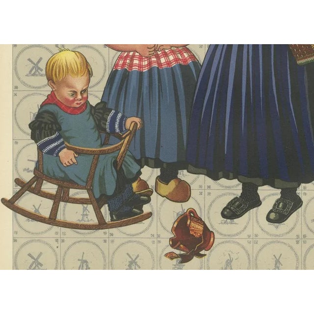 1930s Gratiane de Gardilanne and Elizabeth Whitney Moffatt, Gelderland Costumes from Nunspeet and Hierden in Holland, 1932, Print For Sale - Image 5 of 10