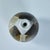 Light Gray Stoneware Drip Glaze Vase For Sale - Image 8 of 11