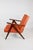 Vintage VAR B-310 Armchair in Orange-Brown Structural Fabric For Sale - Image 10 of 11