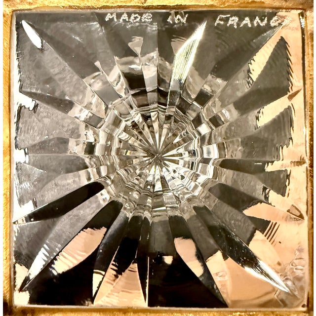 French Cut Crystal and Ormolu Compote For Sale - Image 9 of 9