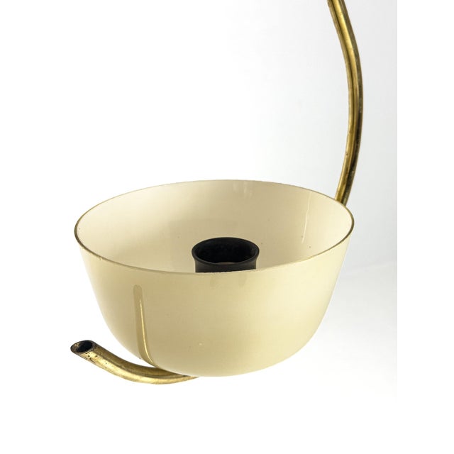 Swedish Modern Brass Pendant Lamp, 1950s For Sale - Image 4 of 7