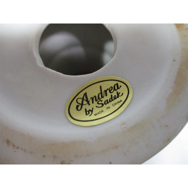 1980s 1980s A Pair of Blue and White Porcelain Candle Holders For Sale - Image 5 of 5