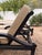 Pair of Ebonized Teak Adjustable Chaises Lounge, Probably Giati Designs For Sale - Image 4 of 7