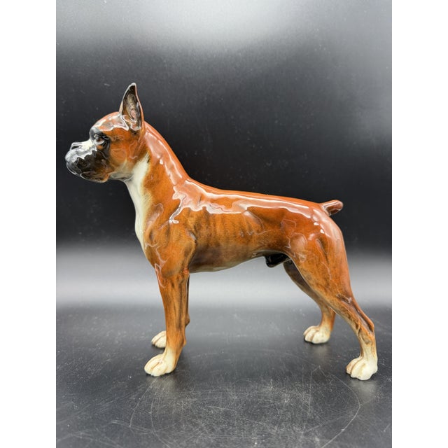 Boxer Dog in Porcelain from Goebel, Germany, 1973 For Sale - Image 4 of 12