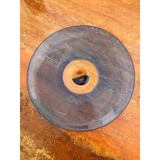 Venini Plate by Tapio Wirkkala for Venini, 1980s For Sale - Image 4 of 4