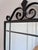 Black Art Deco Black Wrought Iron Wall Mirror, Belgium, 1930s For Sale - Image 8 of 10