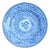 17th Century Late Ming Chinese Wanli Blue and White Porcelain Dish For Sale
