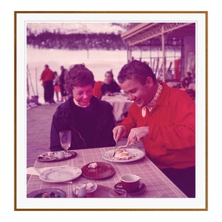 Tucking in 1954 by Toni Frissell Framed C Print For Sale