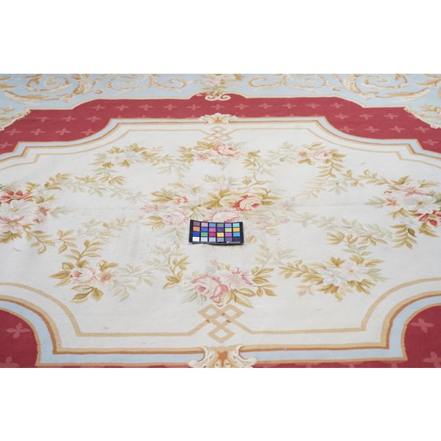 Aubusson Rug 8'0'' X 10'0'' For Sale - Image 4 of 11