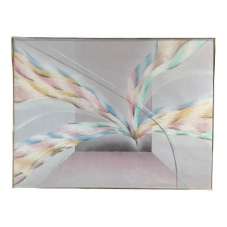Retro Modern Abstract Wall Art- s.harrington For Sale