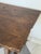 Rustic Spanish Style Solid Wood Console/Sofa Table,hand Carved Legs & Wrought Iron For Sale - Image 4 of 4
